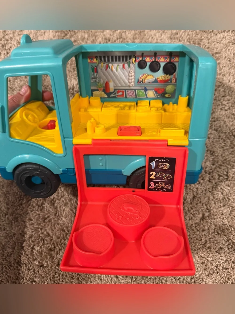 Fisher-Price Little People Serve It Up Food Taco Truck